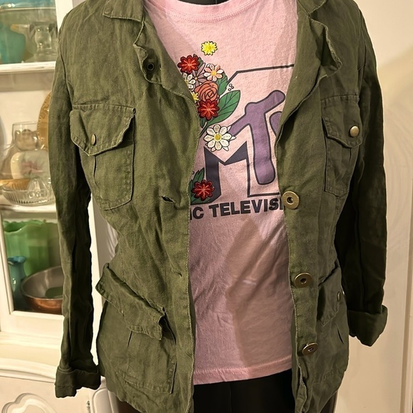 Bisou Bisou linen jacket - Picture 1 of 7